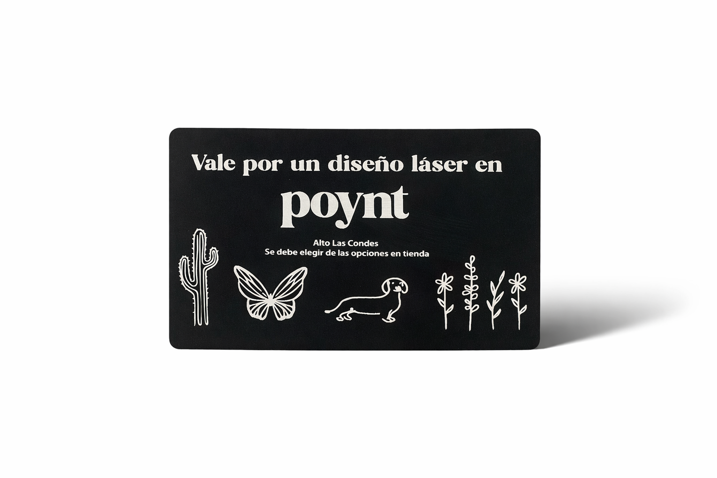 Gift Card Grabado en Tienda