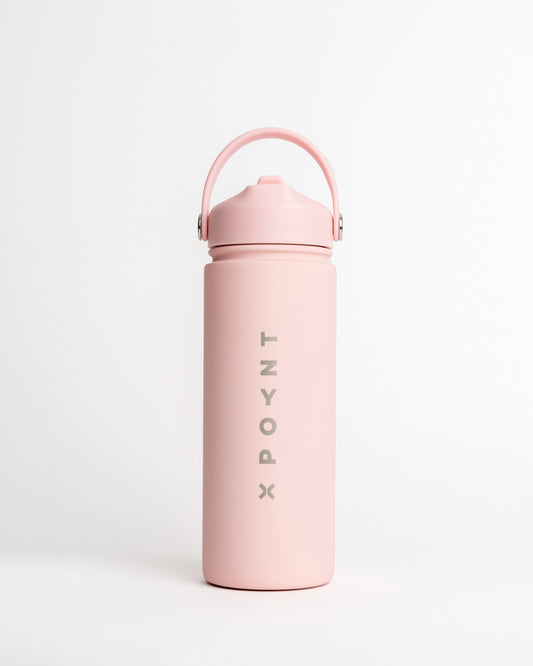 Mini Botella Térmica Matte Rosado Pastel 500 ml