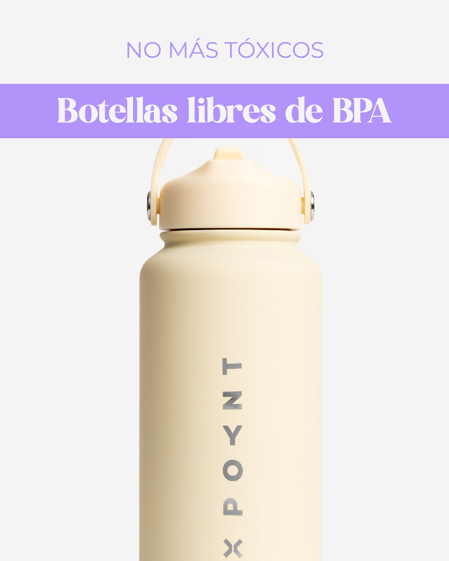 Mini Botella Térmica Matte Rosado Pastel 500 ml