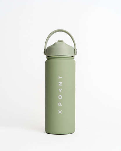 Mini Botella Térmica Matte Musgo 500 ml