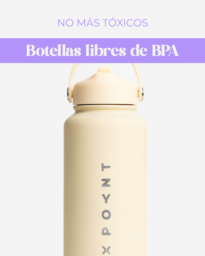 Botella Térmica Matte Peach 1000 ml